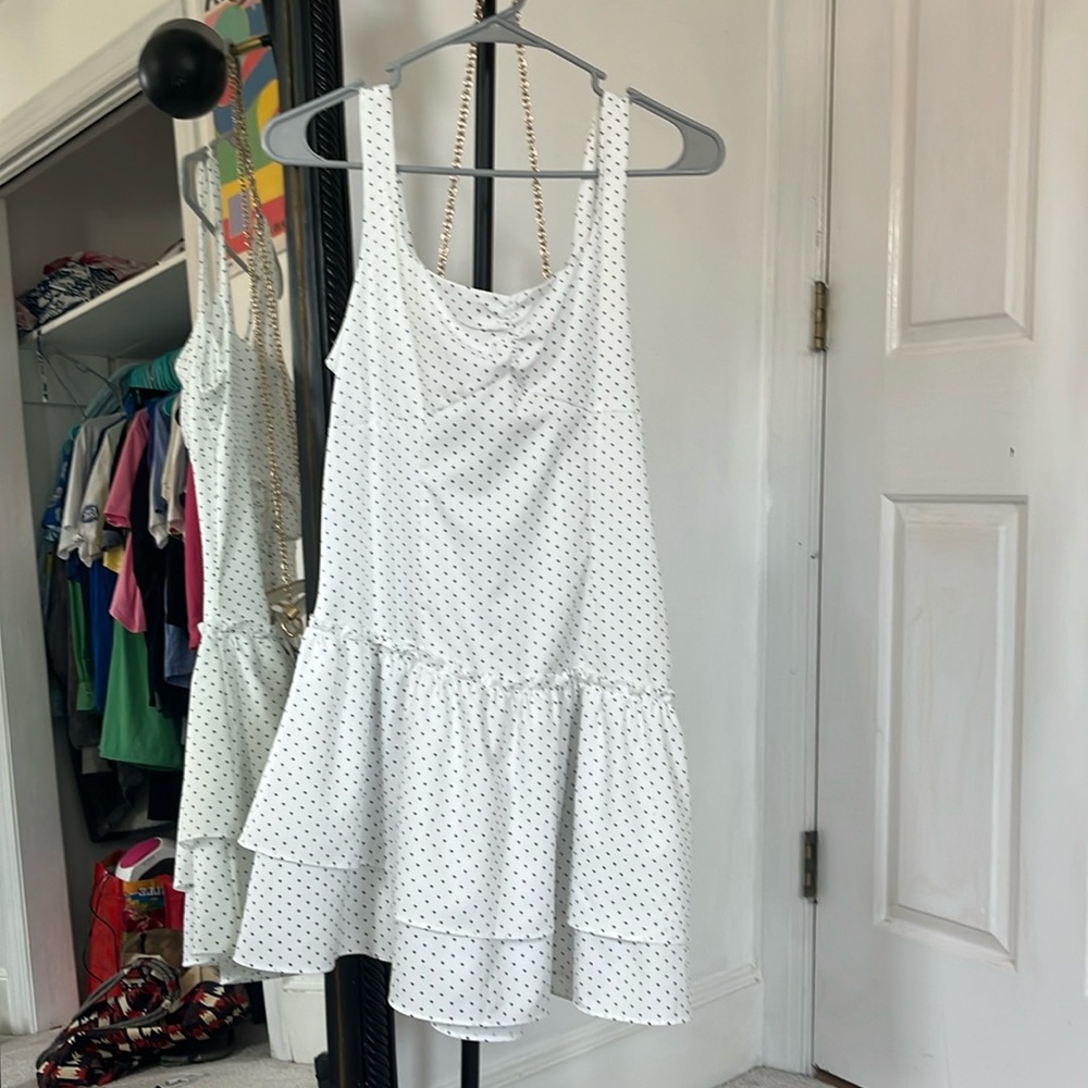Super cute polka dot mini dress
